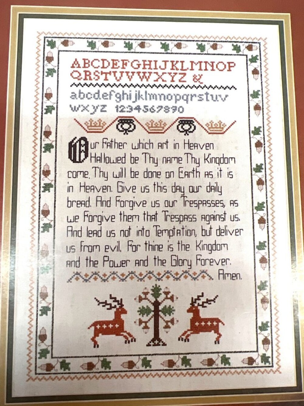 Classic 18th Century Sampler Cross Stitch Pattern By Graphique Needle Arts Ltd.